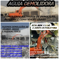 compra de material de demolição usado em ibiuna e região